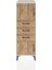 Hyperion Dolap Tek Raflı 3 Çekmeceli 2 Kapaklı 44X44X134 Aytaşı-Çam 1
