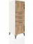 Hyperion Dolap Tek Raflı 3 Çekmeceli 2 Kapaklı 44X44X134 Aytaşı-Çam 2