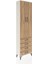 Arges Dolap 4 Raflı 4 Çekmeceli 2 Kapaklı 60X30X221 Aytaşı-Çam 2