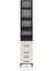 Hyperion Dolap 4 Raflı 4 Çekmeceli 44X44X243 Antrasit-Aytaşı 1