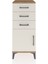 Hyperion Komodin Tek Raflı 3 Çekmeceli Tek Kapaklı 44X44X106 Çam-Aytaşı 1