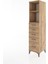 Hyperion Dolap 2 Raflı 5 Çekmeceli 44X44X182 Çam-Çam 3