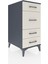 Kronos Komodin 4 Çekmeceli 44X59X96 Antrasit-Aytaşı 2