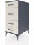 Kronos Komodin 4 Çekmeceli 44X59X96 Antrasit-Aytaşı 3
