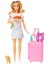 HJY18 Barbie Seyahatte Bebeği ve Aksesuarları 3
