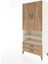 Hyperion Dolap 3 Raflı 2 Çekmeceli Tek Askılı 88X44X195 Aytaşı-Çam 3