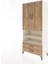 Hyperion Dolap 5 Raflı 2 Çekmeceli 2 Kapaklı 88X44X195 Aytaşı-Çam 3