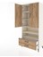 Hyperion Dolap 5 Raflı 2 Çekmeceli 2 Kapaklı 88X44X195 Aytaşı-Çam 4