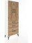 Arges Dolap 3 Raflı 3 Çekmeceli 2 Kapaklı 60X30X163 Aytaşı-Çam 2