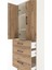 Arges Dolap 3 Raflı 3 Çekmeceli 2 Kapaklı 60X30X163 Aytaşı-Çam 5