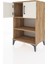 Hyperion Komodin 2 Raflı 2 Kapaklı 60X44X96 Çam-Aytaşı 4