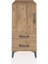 Kronos Komodin 2 Raflı 2 Çekmeceli Tek Kapaklı 44X59X96 Çam-Çam 1