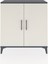 Arges Şifonyer 2 Raflı 2 Kapaklı 88X30X96 Antrasit-Aytaşı 1
