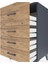 Hyperion Komodin 4 Çekmeceli 60X44X96 Antrasit-Çam 5