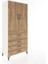 Hyperion Dolap 3 Raflı 4 Çekmeceli 2 Kapaklı 88X44X195 Aytaşı-Çam 2