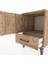 Hyperion Komodin Tek Raflı Tek Çekmeceli Tek Kapaklı 44X44X64 Çam-Çam 5