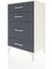 Hyperion Komodin 4 Çekmeceli 60X44X96 Aytaşı-Antrasit 3