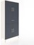 Hyperion Dolap 4 Raflı Tek Çekmeceli 4 Kapaklı 88X44X195 Aytaşı-Antrasit 2