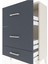 Arges Komodin 3 Çekmeceli 60X30X96 Aytaşı-Antrasit 5