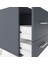 Hyperion Komodin 2 Çekmeceli 44X44X64 Antrasit-Antrasit 5