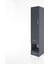 Hyperion Dolap 3 Raflı 2 Çekmeceli Tek Askılı 44X44X221 Antrasit-Antrasit 3