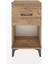 Arges Komodin Tek Çekmeceli 44X30X80 Çam-Çam 1