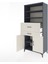 Hyperion Dolap 4 Raflı 2 Çekmeceli 2 Kapaklı 88X44X195 Antrasit-Aytaşı 4