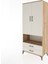 Hyperion Dolap 5 Raflı 2 Çekmeceli 2 Kapaklı 88X44X195 Çam-Aytaşı 3