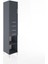 Hyperion Dolap 3 Raflı 4 Çekmeceli Tek Kapaklı 44X44X221 Antrasit-Antrasit 2