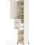 Hyperion Dolap 4 Raflı 2 Çekmeceli Tek Kapaklı 44X44X221 Aytaşı-Aytaşı 5