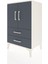 Hyperion Komodin 2 Raflı 2 Çekmeceli 2 Kapaklı 60X44X96 Aytaşı-Antrasit 3