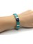 Renkli Mine Görünümlü Gold Kelepçe Bileklik - Trend Model 3