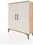 Arges Şifonyer Tek Raflı 2 Kapaklı 88X30X106 Çam-Aytaşı 3