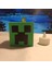 Yeşil Minecraft Creeper Tealight LED Lamba, Dekoratif ve Sıcak Atmosfer Sağlar 3