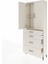 Arges Dolap 2 Raflı 4 Çekmeceli 2 Kapaklı 88X30X221 Aytaşı-Aytaşı 4