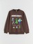 Yeni Sezon Bisiklet Yaka Minecraft Baskılı Erkek Çocuk Sweatshirt 1