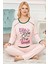 Bayan Uzun Kollu Pijama Takımı Model No 7613 2