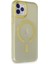 iPhone 11 Pro Max Kılıf Troy Magsafe Kapak - Sarı - MKR022314-3595 1