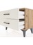 Arges Komodin 2 Çekmeceli 60X30X48 Çam-Aytaşı 5