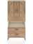 Hyperion Dolap 4 Raflı 2 Çekmeceli 2 Kapaklı 88X44X195 Aytaşı-Çam 1