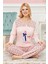 Bayan Uzun Kollu Pijama Takımı Model No 7599 2