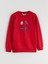 Yeni Sezon Bisiklet Yaka Yılbaşı Temalı Erkek Çocuk Sweatshirt 1