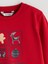 Yeni Sezon Bisiklet Yaka Yılbaşı Temalı Erkek Çocuk Sweatshirt 2