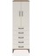 Hyperion Dolap 2 Raflı 5 Çekmeceli 2 Kapaklı 60X44X182 Çam-Aytaşı 1