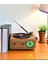 Dcx-11 Özel Tasarım Ahşap Görünümlü Retro Vintage Nostaljik Radyo & Bluetootlu Mini Fm Radyo 1