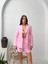 Pudra Pembe Şortlu Ceket Takım – 2'li 1