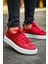 Saturn Premium Bağcıklı Erkek Sneaker Kırmızı 3