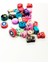 90 Adet 10 mm Polimer Kil Fimo Boncuk Takı Bileklik + 5 Metre Misina Hediye - Yin Yang - Karışık - Limon 3