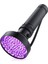 100 LED 395NM Mor Işık Uv El Feneri - Ultraviyole Fener 1