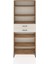 Arges Dolap 5 Raflı 2 Çekmeceli 88X30X221 Çam-Aytaşı 1